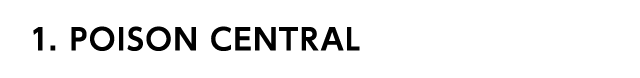 POISON CENTRAL